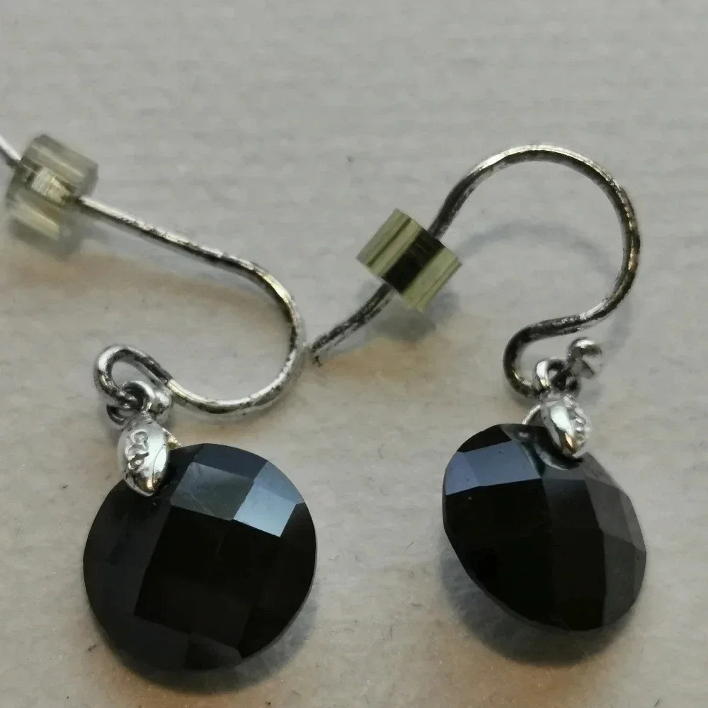 Dangle 925 earrings - Picture 2 of 3